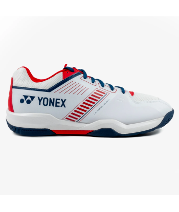 Yonex Strider Wide (White/Red) Court Shoe pas cher 