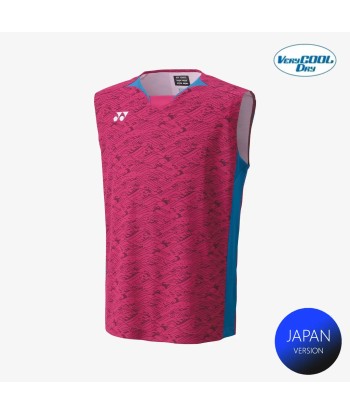 Yonex Men's Very Cool Dry Sleeveless Tournament Shirts 10614 (Grape) de votre