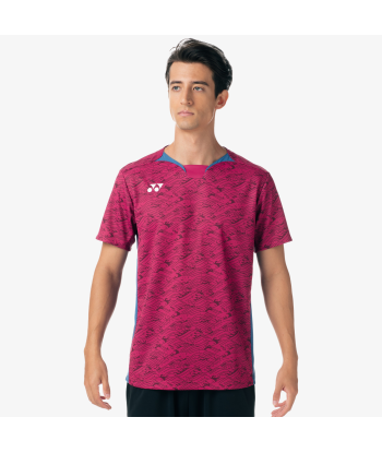 Yonex Men's Very Cool Dry Shirts 10613 (Grape) paiement sécurisé