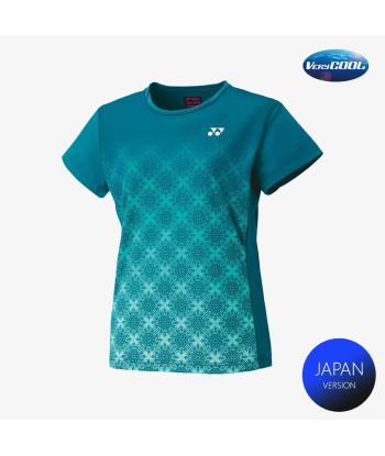 Yonex Women's Crew Neck Tournament Shirts 20738 (Teal Blue) online