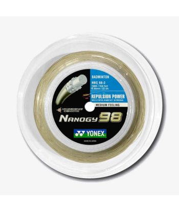 Yonex Nanogy 98 200m Badminton String (Cosmic Gold) Livraison rapide