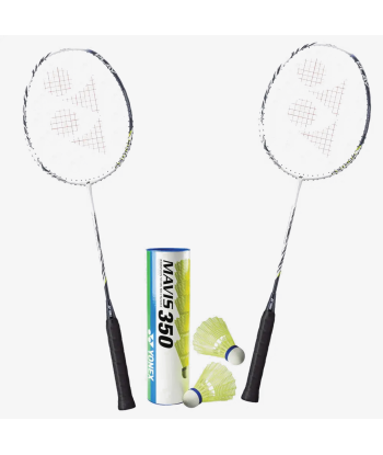 Yonex Astrox 99 Play (White Tiger) Badminton Combo Set Paris Déstockage Promo