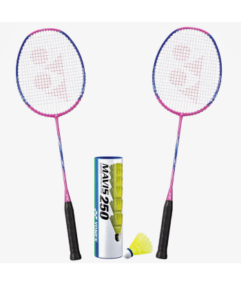 Yonex Nanoflare 001 Clear (Pink) Combo Set (250) shop