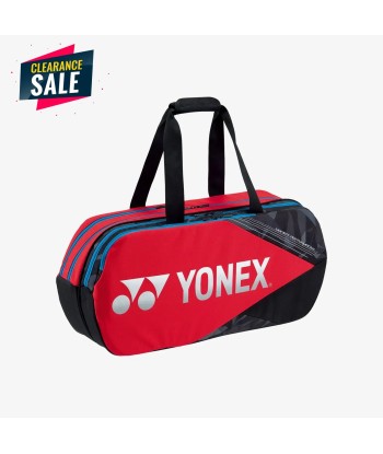 Yonex BA92231 (Tango Red) 6pk Pro Tournament Badminton Tennis Racket Bag s'inspire de l'anatomie humaine