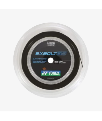 Yonex Exbolt 65 200m Badminton String (Black) hantent personnes