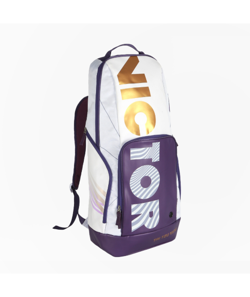 Victor Tai Tzu Ying Collection Badminton Tennis Racket Long Backpack BR3825TTY-AJ (White) à prix réduit toute l'année