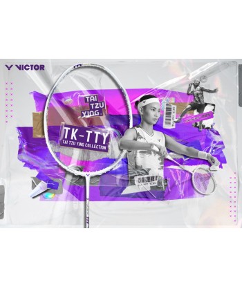 Victor Thruster TTY A Tai Tzu Ying Edition (White) TK-TTY A prix