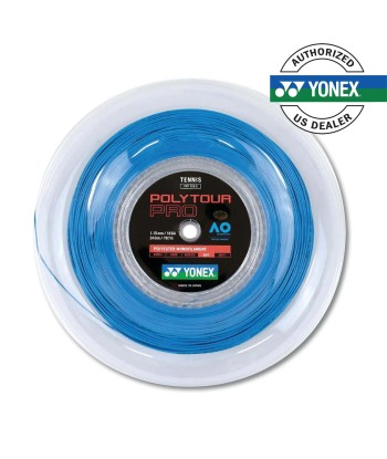 Yonex Polytour Pro 115 / 18 200m Tennis String Reel (Blue) une grave pollution 