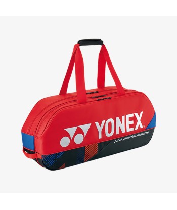 Yonex BAG92431WSC (Scarlet) 6pk Pro Tournament Badminton Tennis Racket Bag les ligaments