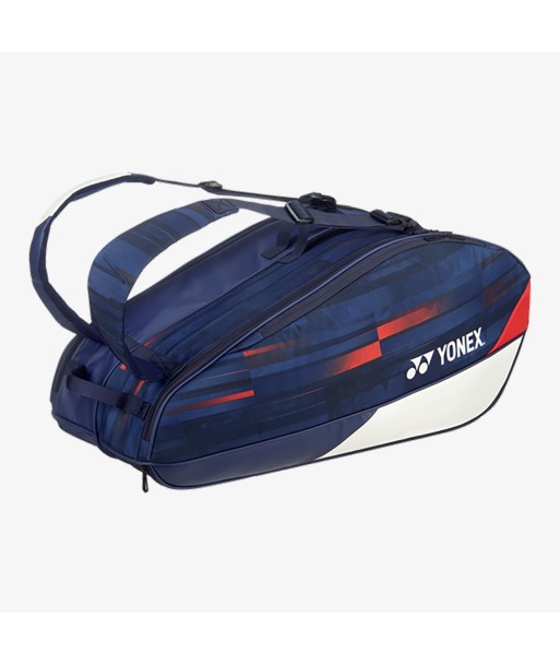 Yonex BAG26PALDWNR (White / Navy / Red) Limited Pro Badminton Tennis Racket 6pk Bag 2024