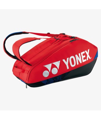 Yonex BAG92426SC (Scarlet) 6pk Pro Badminton Tennis Racket Bag paiement sécurisé