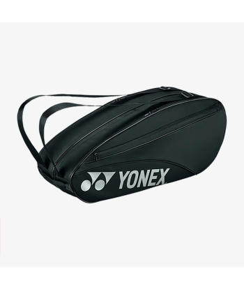 Yonex BAG42326BK (Black) 6pk Team Badminton Tennis Racket Bag Véritable concentré