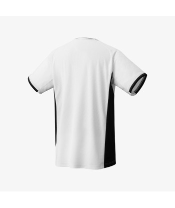 Yonex Men's Crew Neck Tournament Shirt 10566W (White) acheter