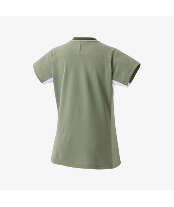 Yonex Women's Crew Neck Tournament Shirt 20769LOL (Light Olive) français