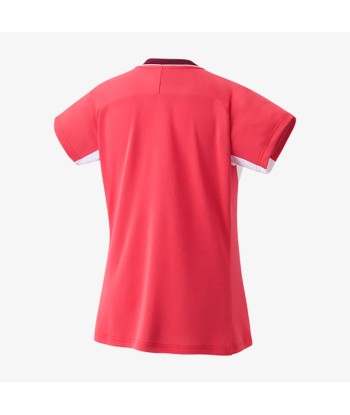 Yonex Women's Crew Neck Tournament Shirt 20769PR (Pearl Red) sur le site 