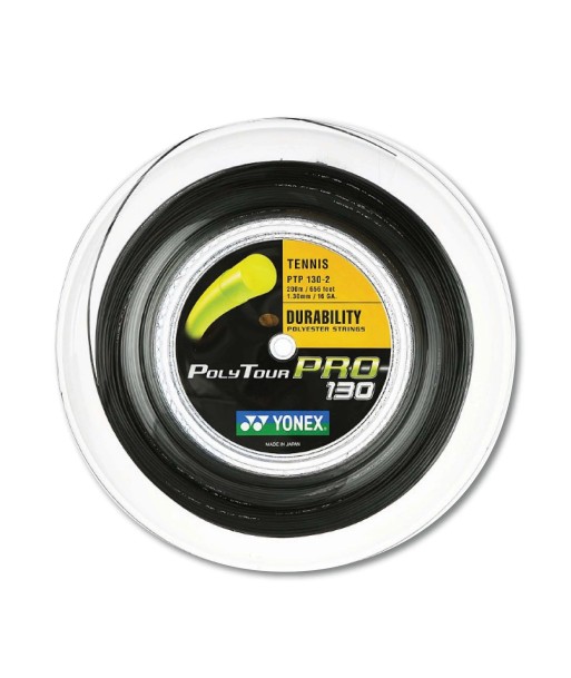 Yonex Polytour Pro 130 / 16 200m Tennis String Reel (Graphite) 2 - 3 jours ouvrés.