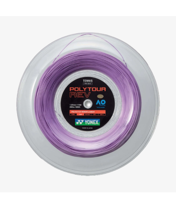 Yonex Polytour Rev 120 / 17 200m Tennis String Reel (Purple) 2 - 3 jours ouvrés.