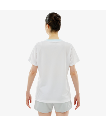 Yonex Women's Crew Neck Tournament Shirts 20814 (White) 2 - 3 jours ouvrés.