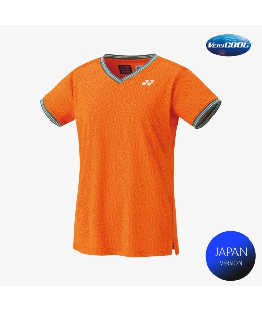 Yonex Women's Crew Neck Shirt 20758 (Bright Orange) prix pour 