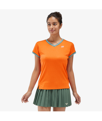 Yonex Women's Crew Neck Shirt 20758 (Bright Orange) prix pour 