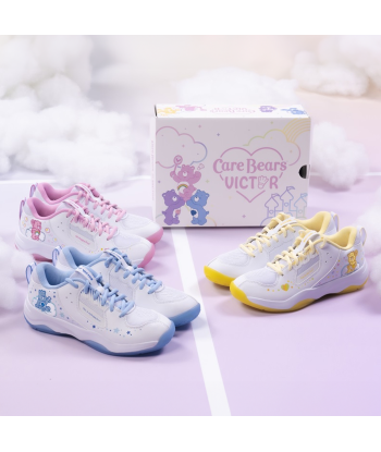 Victor x Care Bears Court Shoes A-CBC AE (White/Bright Yellow) Comment ça marche