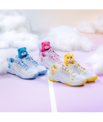 Victor x Care Bears Court Shoes A-CBC AE (White/Bright Yellow) Comment ça marche