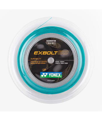 Yonex Exbolt 68 200m Badminton String (Turquoise) Fin de série