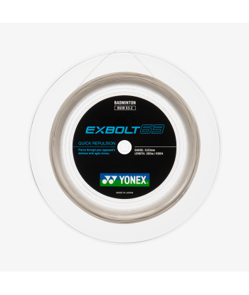 Yonex Exbolt 63 200m Badminton String (Light Pink) Jusqu'à 80% De Réduction