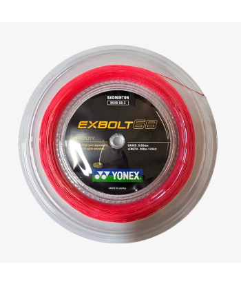 Yonex Exbolt 68 200m Badminton String (Flash Red) Pour