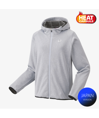 Yonex Women's Knitted Warm-Up Hoodie 58112 (Silver Gray) En savoir plus