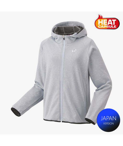 Yonex Women's Knitted Warm-Up Hoodie 58112 (Silver Gray) En savoir plus