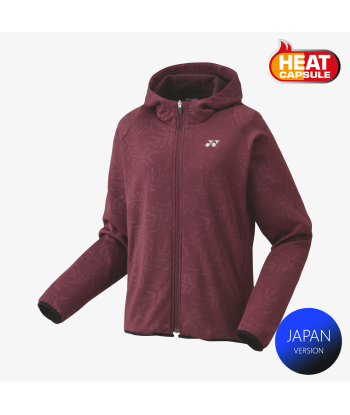 Yonex Women's Knitted Warm-Up Hoodie 58112 (Dark Wine) Toutes les collections ici