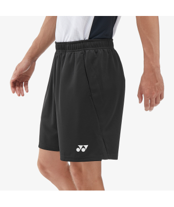 Yonex Men's Knitted Half Pants 15170 (Black) en ligne des produits 