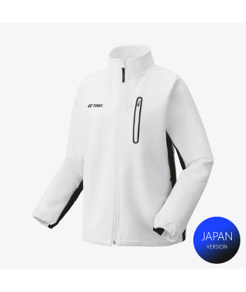 Yonex Women's Warm-Up Jacket 57083 (White) à prix réduit toute l'année