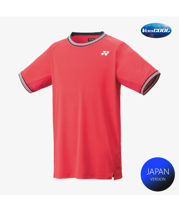 Yonex Men's Game Shirts 10578 (Pearl Red) Paris Déstockage Promo