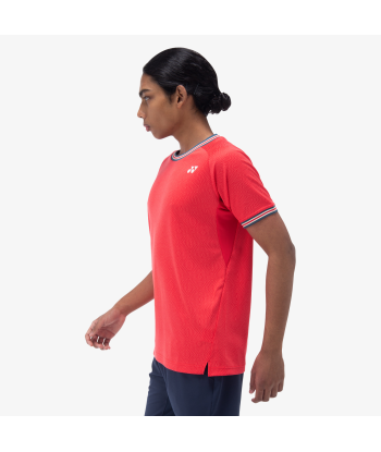 Yonex Men's Game Shirts 10578 (Pearl Red) Paris Déstockage Promo