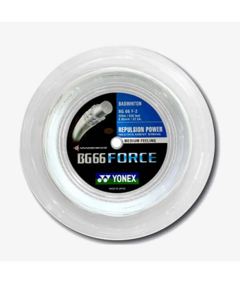 Yonex BG 66 Force 200m Badminton String (White) Venez acheter