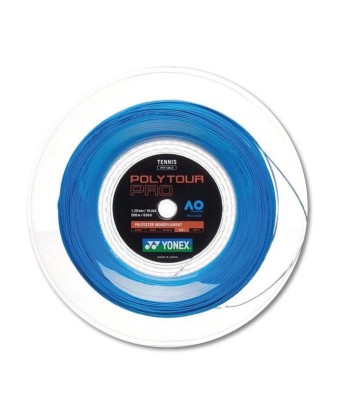 Yonex Polytour Pro 125 / 16L 200m Tennis String Reel (Blue) sur le site 