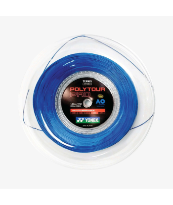 Yonex Polytour Pro 120 / 17 200m Tennis String Reel (Blue) Véritable concentré