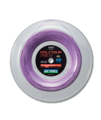 Yonex Polytour Rev 120 / 17 200m Tennis String Reel (Purple) france