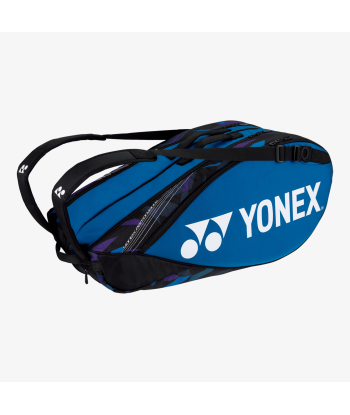 Yonex  92226 (Fine Blue) 6pk Pro Badminton Tennis Racket Bag Amélioration de cerveau avec