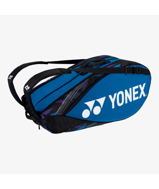 Yonex  92226 (Fine Blue) 6pk Pro Badminton Tennis Racket Bag Amélioration de cerveau avec