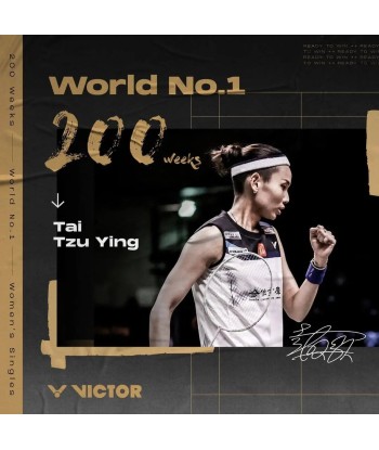 Victor P9200II Tai Tzu Ying Edition (P9200II TTY) White Paris Déstockage Promo