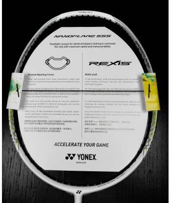 Yonex Nanoflare 555 (Matte White) en linge