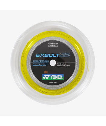 Yonex Exbolt 63 200m Badminton String (Yellow) en ligne