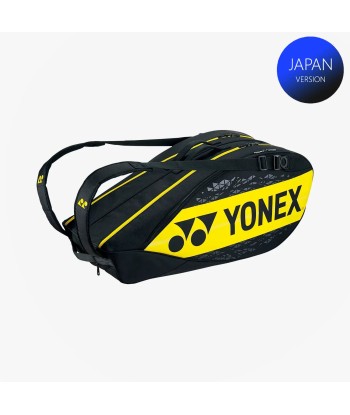 Yonex Badminton Tennis Racket 6pk Bag BAG92202R (Lightning Yellow) à prix réduit toute l'année