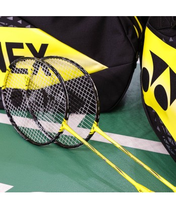 Yonex Badminton Tennis Racket 6pk Bag BAG92202R (Lightning Yellow) à prix réduit toute l'année