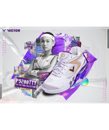 Victor Tai Tzu Ying Collection P9200TTY A (White) JUSQU'A -70%! 