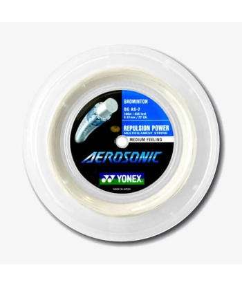 Yonex Aerosonic 200m Badminton String (White) Venez découvrir notre 