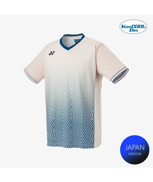 Yonex Men's Crew Neck Tournament Shirt 10567OM (Oatmeal) soldes